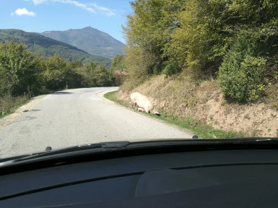 Mountain landscape in Bosnia and Herzegovina