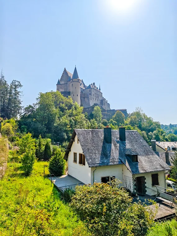 castle above the village