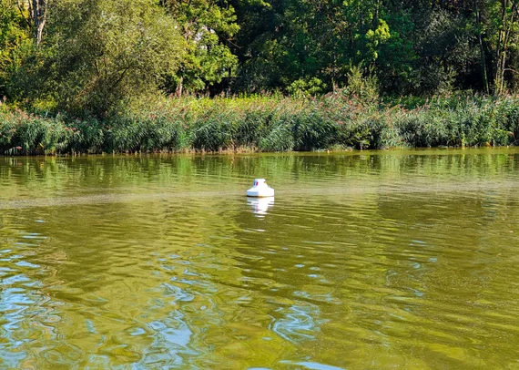 Schengen village and riverbank