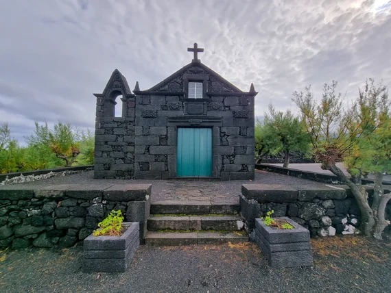 Black basalt chapel