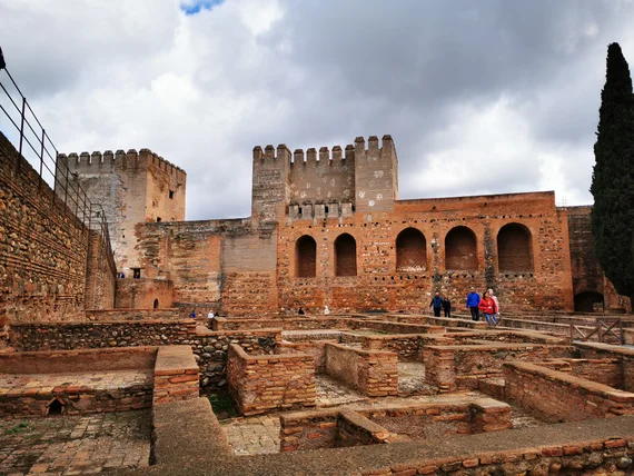 Alcazaba fortress ruins