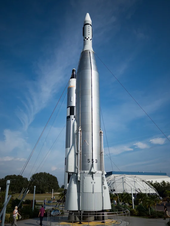 Rocket at Kennedy Space Center